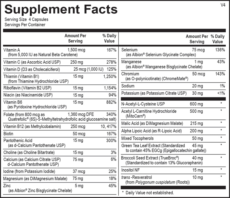 Mitocore "Energy & Healthy Aging" Multivitamin
