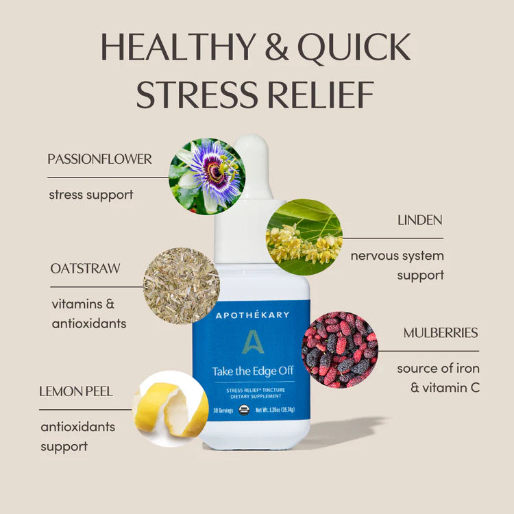 Take the Edge Off Stress Relief Tincture