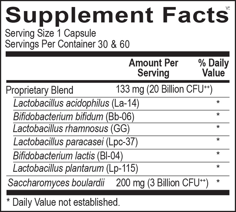 Orthobiotic (advanced probiotic)