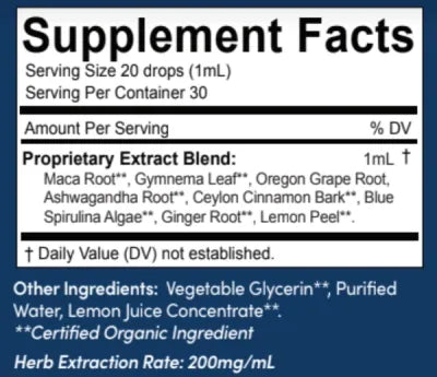 Blue Burn -Metabolic & Weight Support Tincture