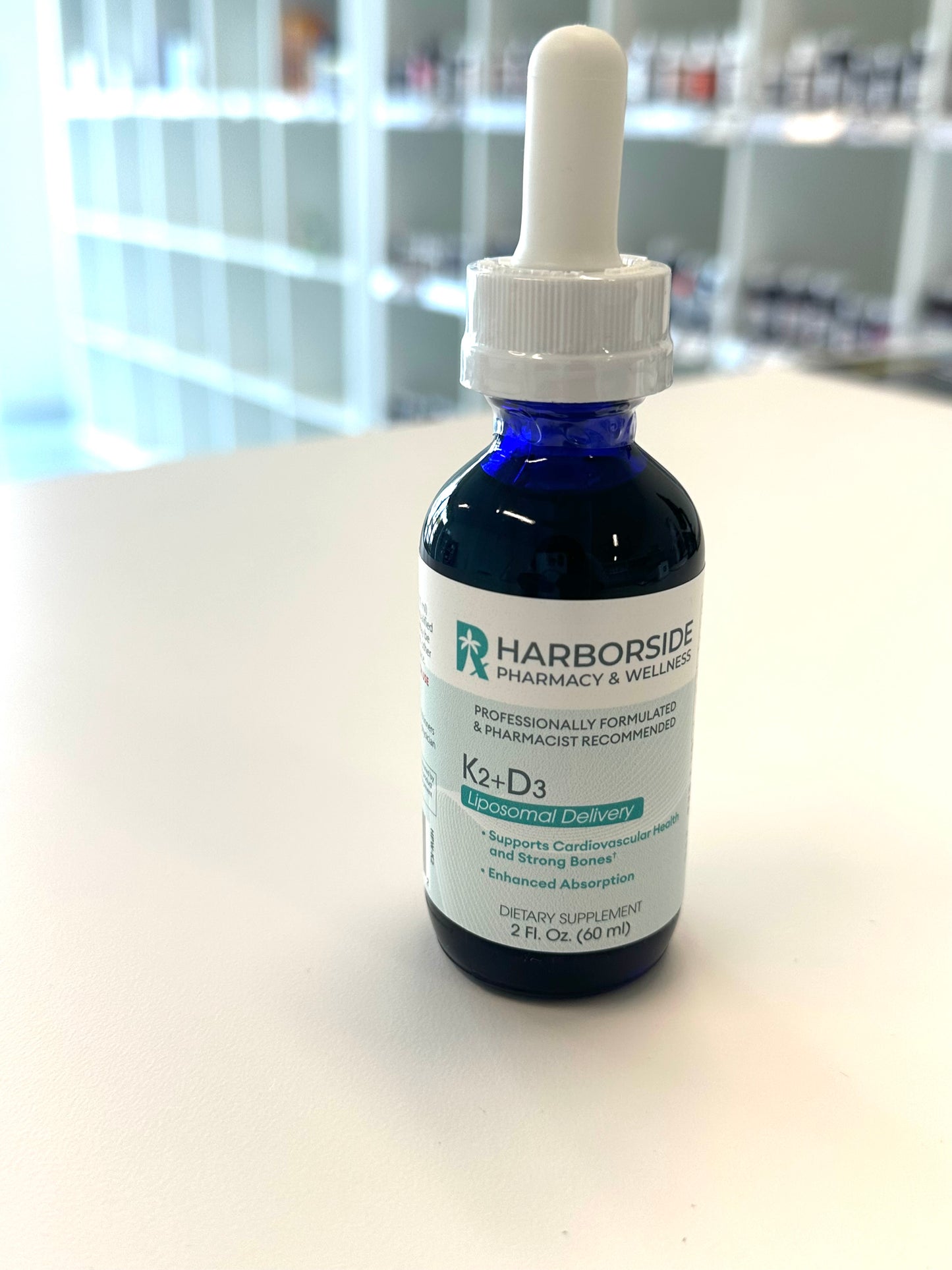 Vitamin D3 and K2 Liposomal Drops