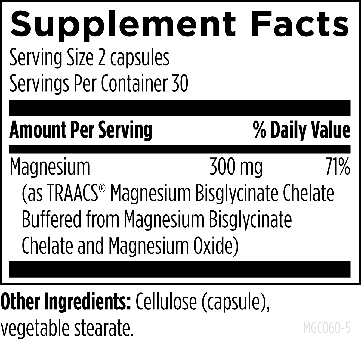 Magnesium Glycinate Complex Chelated Magnesium Bisglycinate