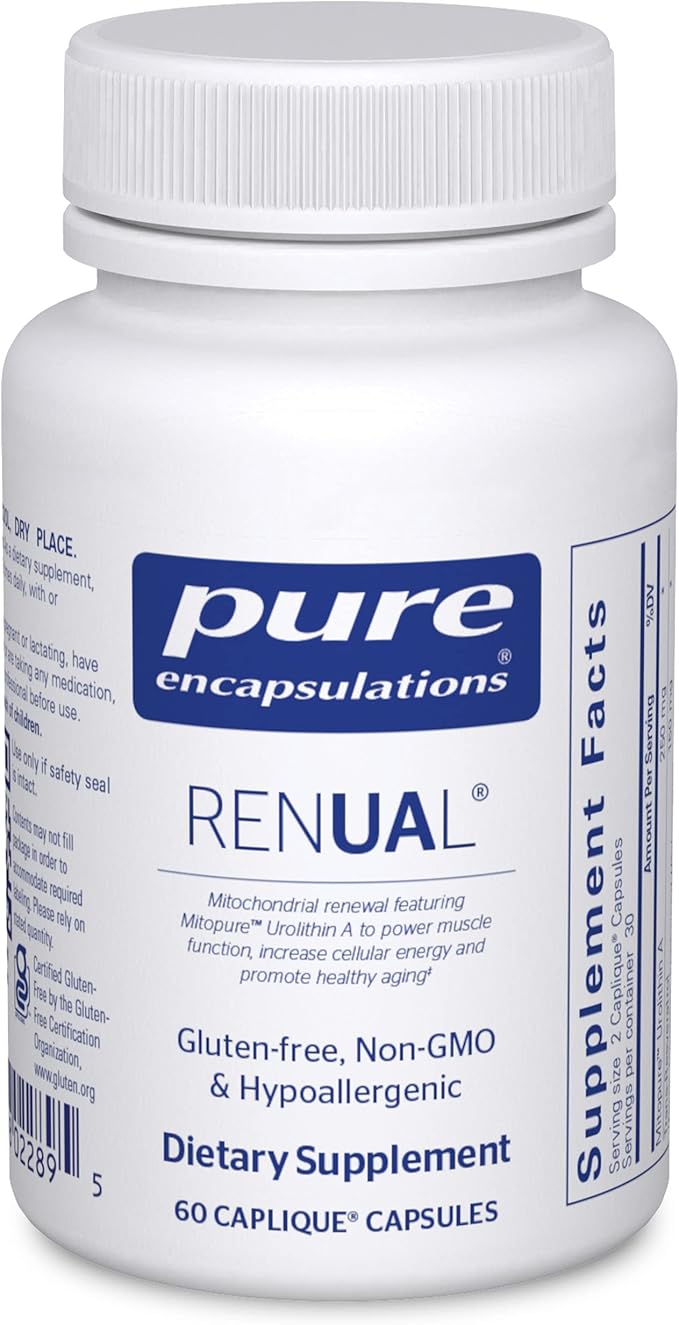 RENUAL MITOPURE UROLITHIN A for Cellular Health & Longevity