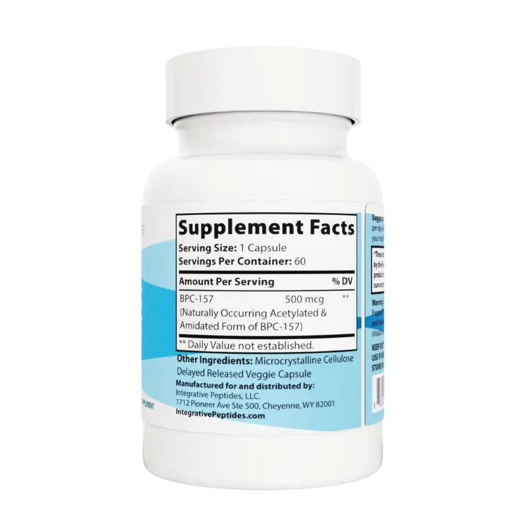 BPC-157 PURE Delayed Release (60 caps)