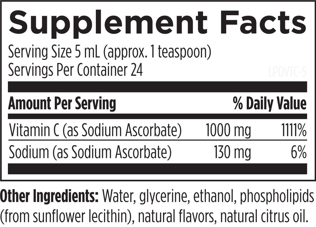 Liposomal Vitamin C Immune and Antioxidant Support*