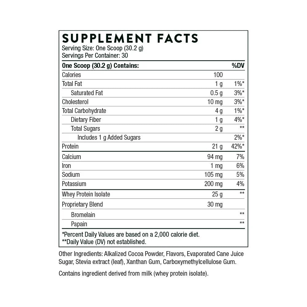 Whey Protein Isolate Van NSF