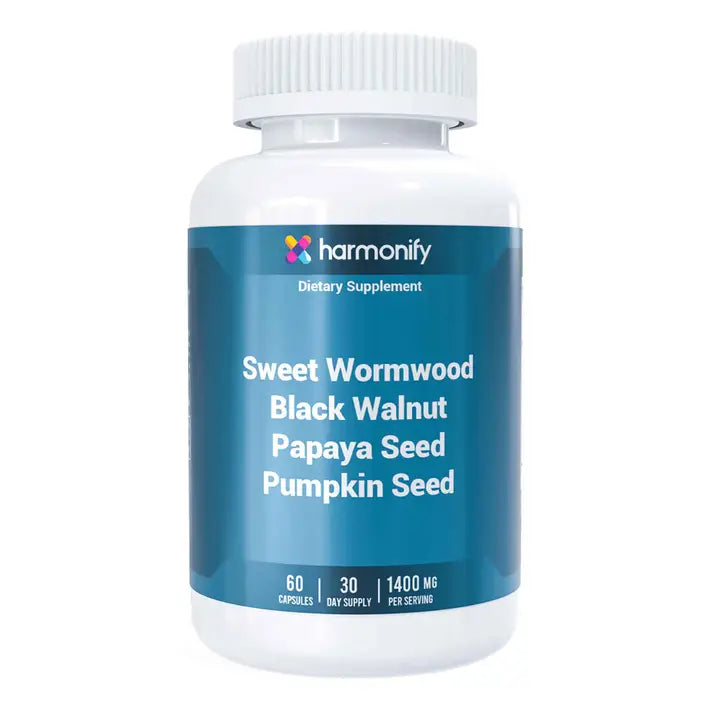 HARMONIFY Sweet Wormwood, Black Walnut, Papaya Pumpkin Seed