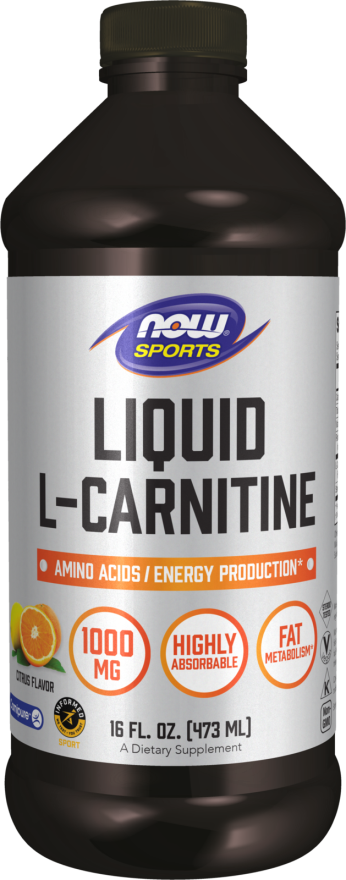 NOW L-Carnitine Liquid 1000 mg