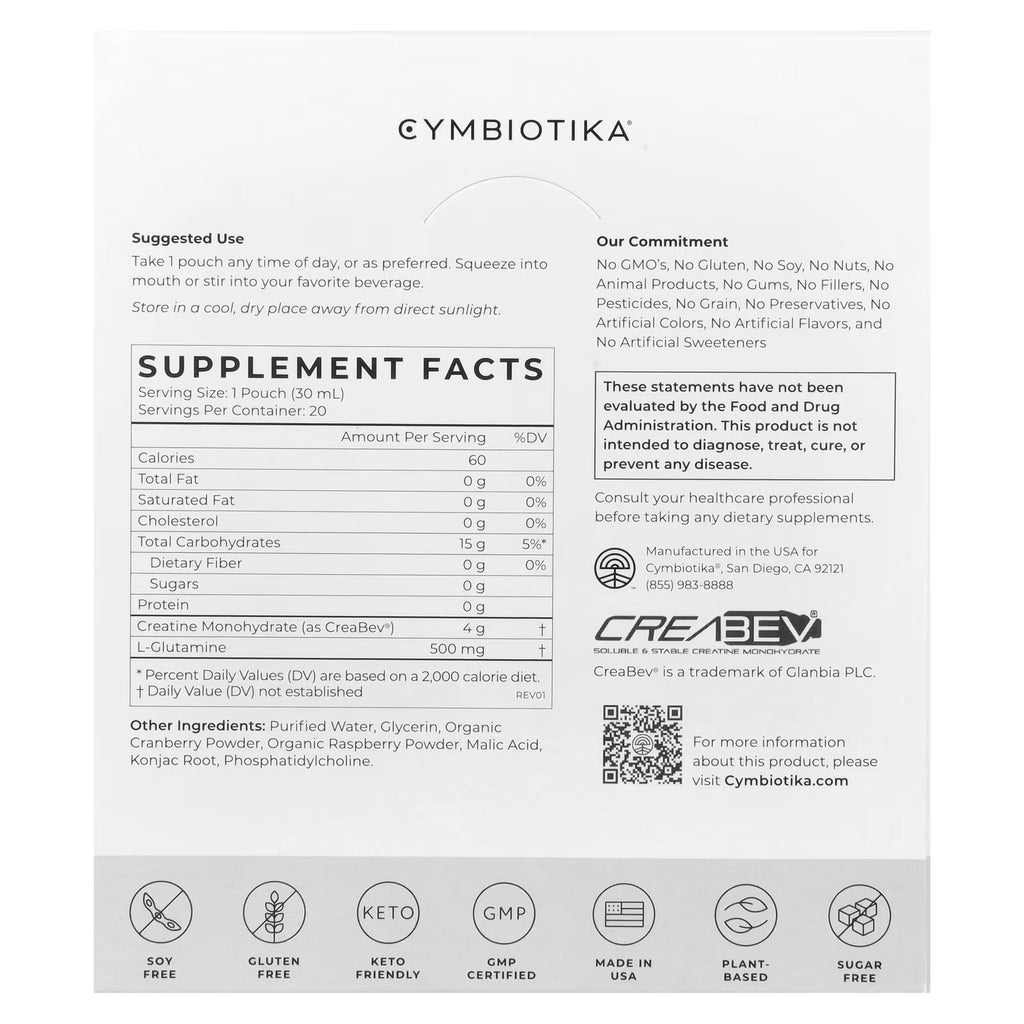 Liposomal Creatine+  — 1 Month Supply by Cymbiotika