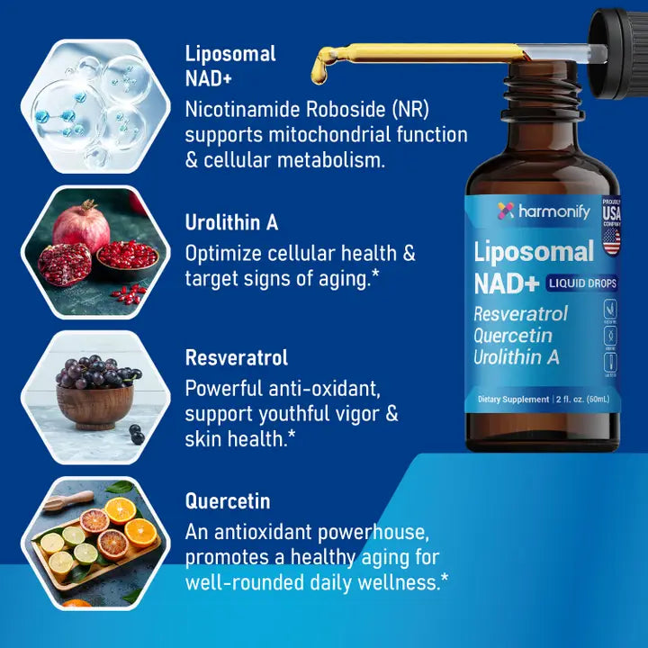 HARMONIFY Liposomal Nad+ Liquid Drops