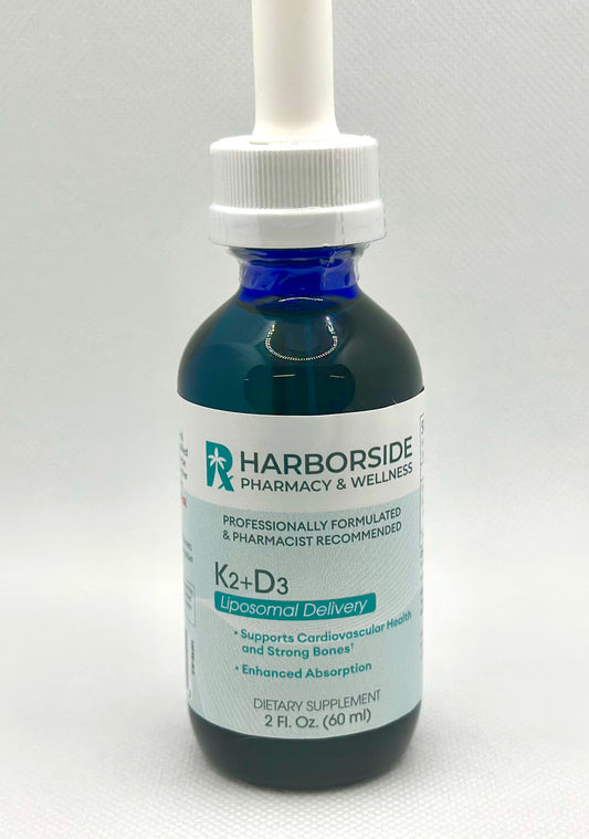 Vitamin D3 and K2 Liposomal Drops