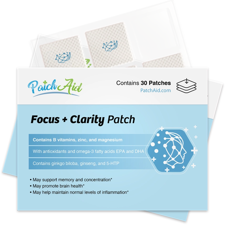 Focus and Clarity Patch - Cognitive & Memory