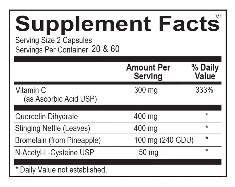 Natural D-Hist Allergy Support