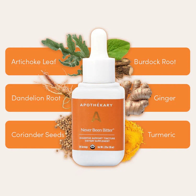 Never Been Bitter- Digestive Support Tincture