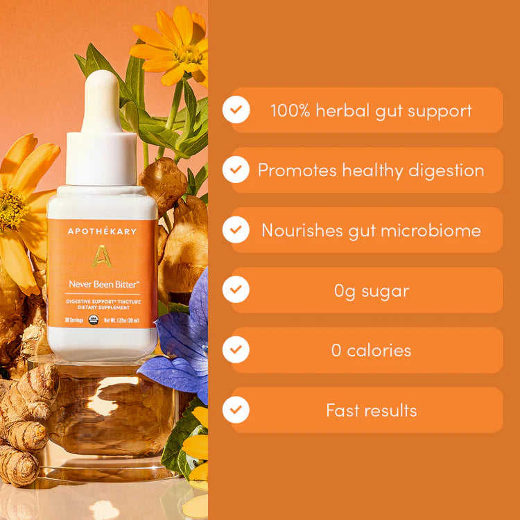 Never Been Bitter- Digestive Support Tincture