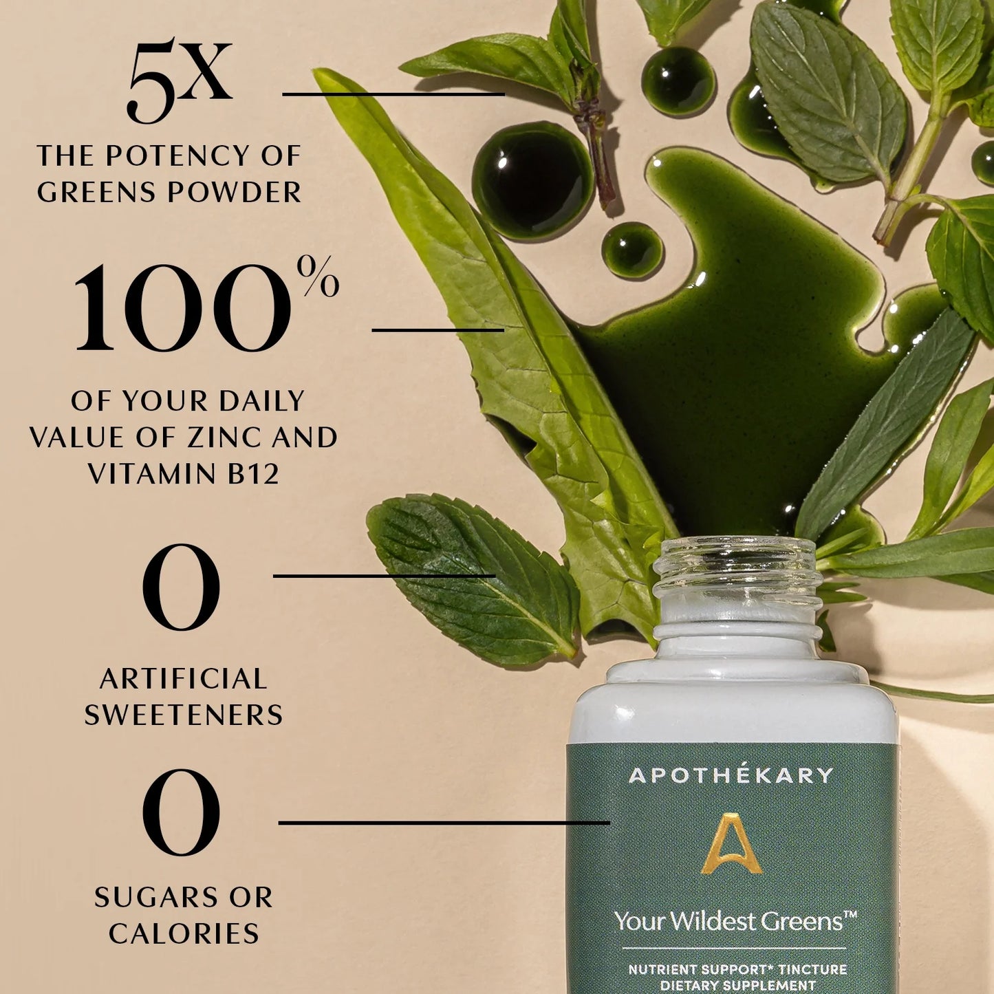 Your Wildest Greens Nutrient Support Tincture