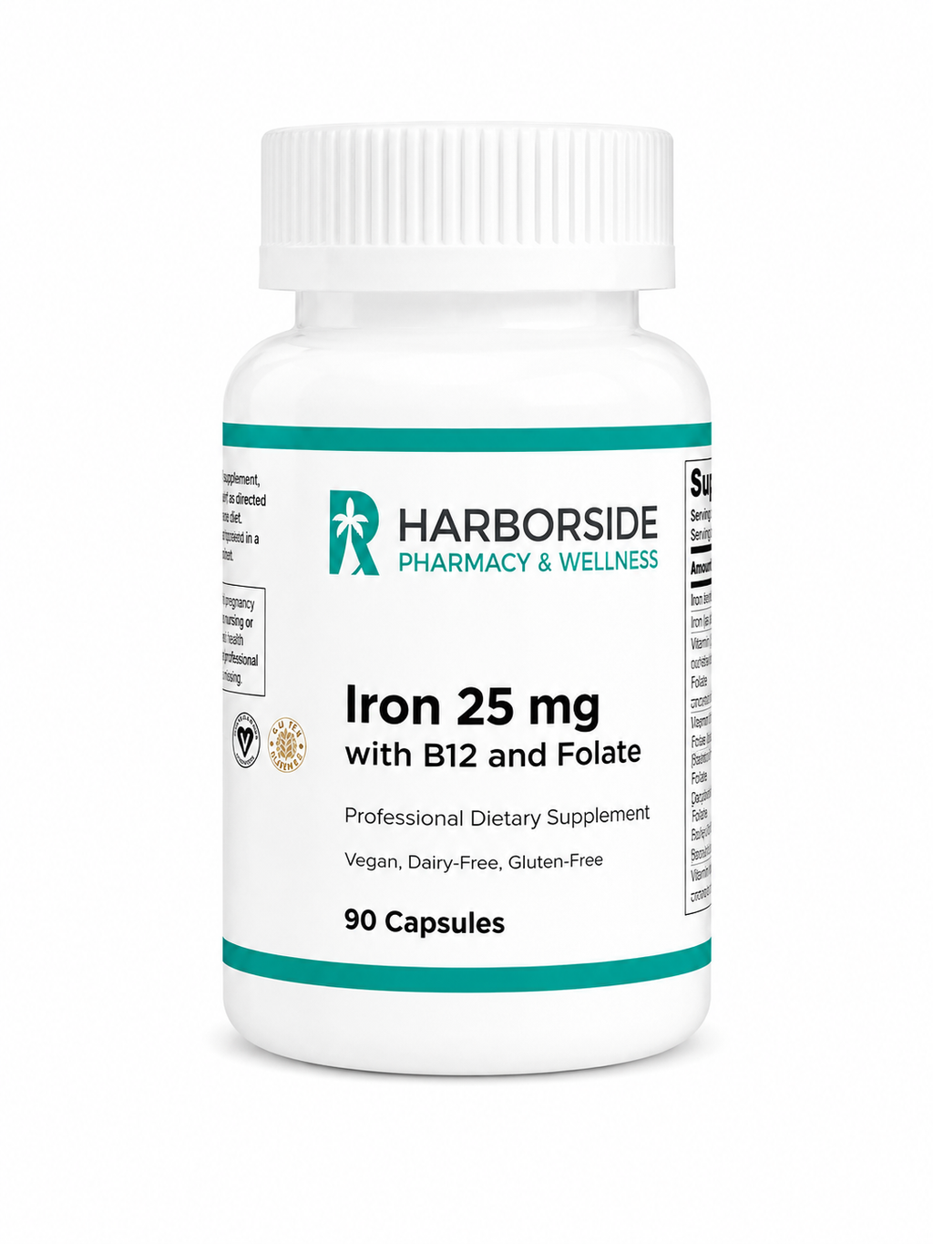 Iron 25mg w/ B12 and Folate