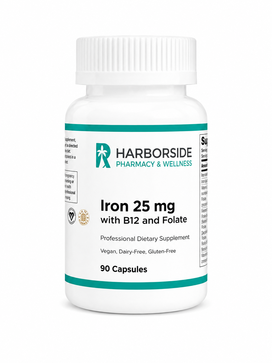 Iron 25mg w/ B12 and Folate
