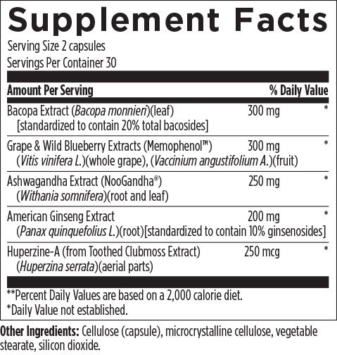 CogniAid™ Supports Healthy Cognition, Memory, and Mood*