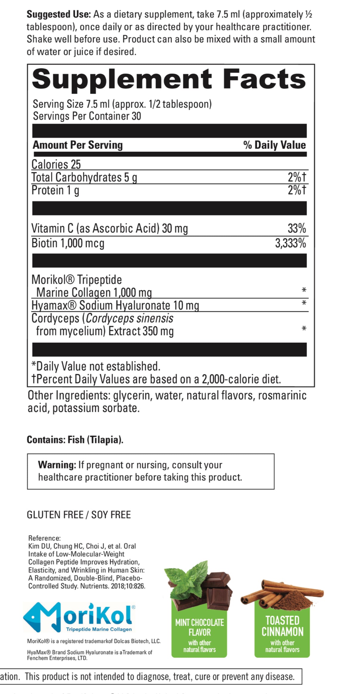 Collagen Bright Liquid- Mint Chocolate