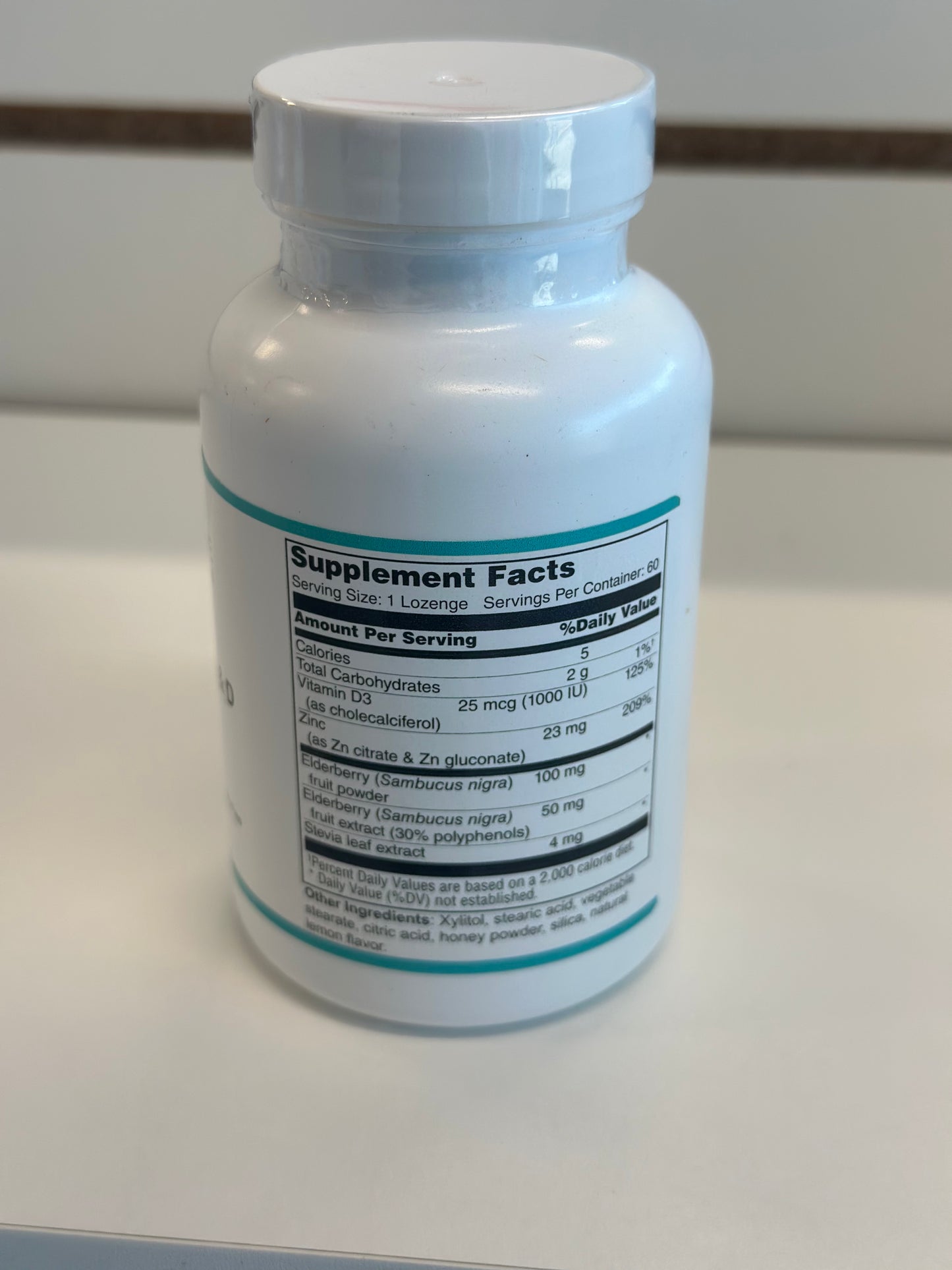 Zinc, Elderberry & Vitamin D Immune Support Lozenges