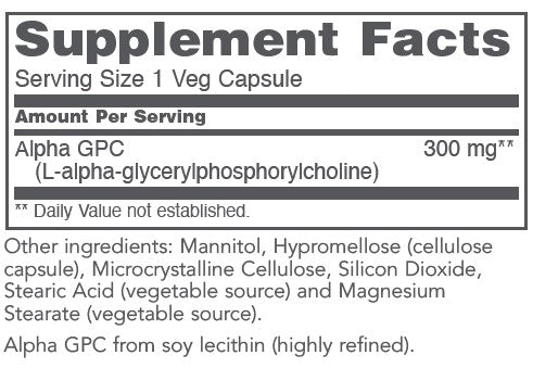 Ortho Alpha GPC 300 mg