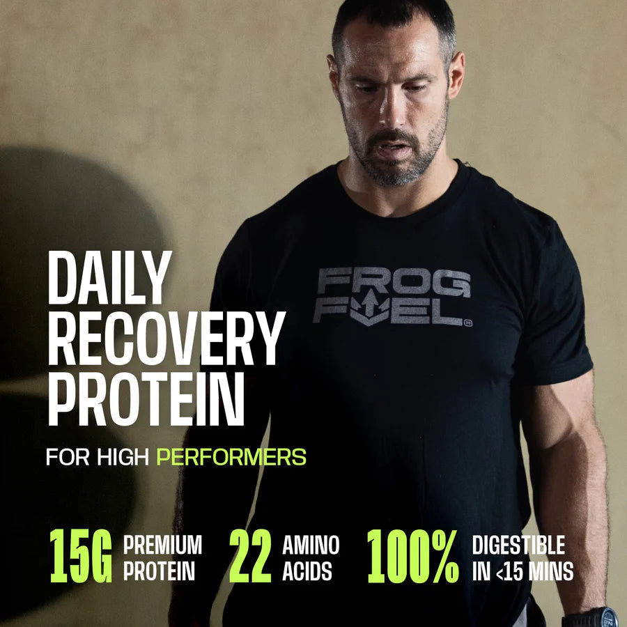 Frog Fuel Power Protein Collagen Protein Shot for Muscle Recovery