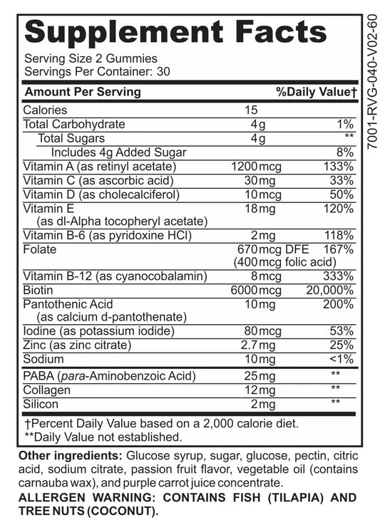 Kapsulations - Hair, Skin, & Nails Gummies