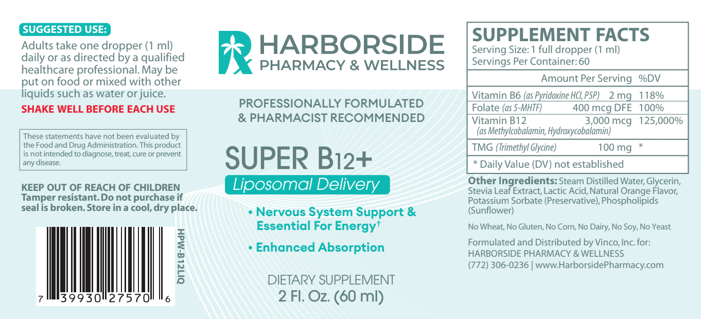 Super B12 Plus Liposomal Drops