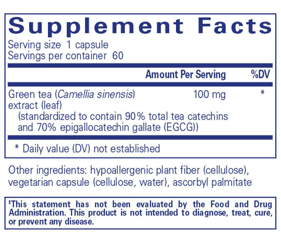 Green Tea Extract (decaffeinated)